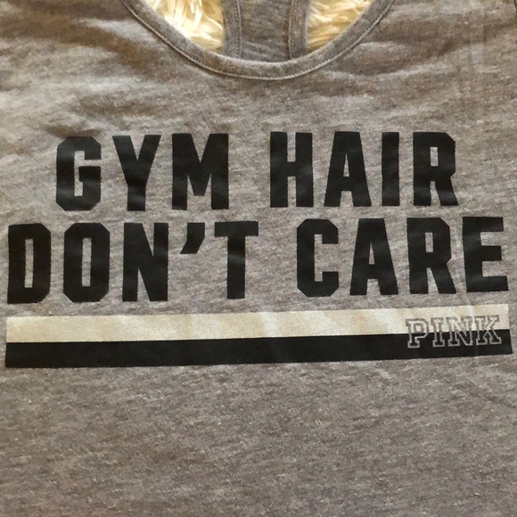 Pink VS Racerback Tank Top - Picture 3 of 4